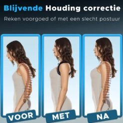 BB Shapewear Postuur Corrector Rugbrace Houding Correctie Maat M– Rug Corrector Rugsteun Rug Band Houding Corrector Houding Correctie -Merkloos Winkel 1200x1200 6958