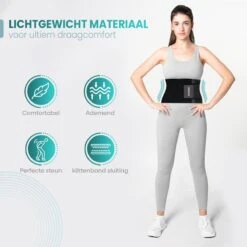 MR. PANACHE Premium Rugbrace Onderrug - XXL - Met Extra Lumbale Ondersteuning - Rug Corrector - Houding Correctie - Rugband - Onderrug Brace - Rugsteun -Merkloos Winkel 1200x1200 6964