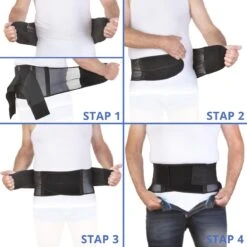 Easy In Shape Rugondersteuning - Rugband Brace - Correctieband Onderrug - Elastisch - Max 118cm 15 Easy In Shape Rugondersteuning - Rugband Brace - Correctieband Onderrug - Elastisch - Max 118cm -Merkloos Winkel 1200x1200 6972