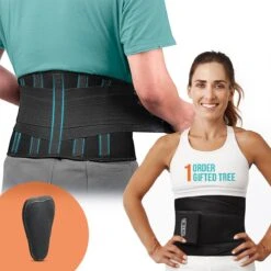 MR. PANACHE Premium Rugbrace Onderrug - XL - Met Extra Lumbale Ondersteuning - Rug Corrector - Houding Correctie - Rugband - Onderrug Brace - Rugsteun