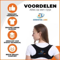 Essential Link Rugbrace – Houding Corrector - Postuur Corrector – Borstomvang Van 74-122cm - Geschikt Voor Mannen/Vrouwen - One Size 12 Essential Link Rugbrace – Houding Corrector - Postuur Corrector – Borstomvang Van 74-122cm - Geschikt Voor Mannen/Vrouwen - One Size -Merkloos Winkel 1200x1200 7015