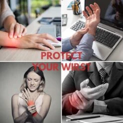 U Fit One® 1 Stuk Beide Polsbrace - Beide Carpaal Tunnel Syndroom - Wrist Wraps - Polsbandage - Wrist Support - RSI - Pols Ondersteuning & Versteviging - Polssteun - Polsbeschermer - Fitness - Golf - Ufitone -Merkloos Winkel 1200x1200 7053