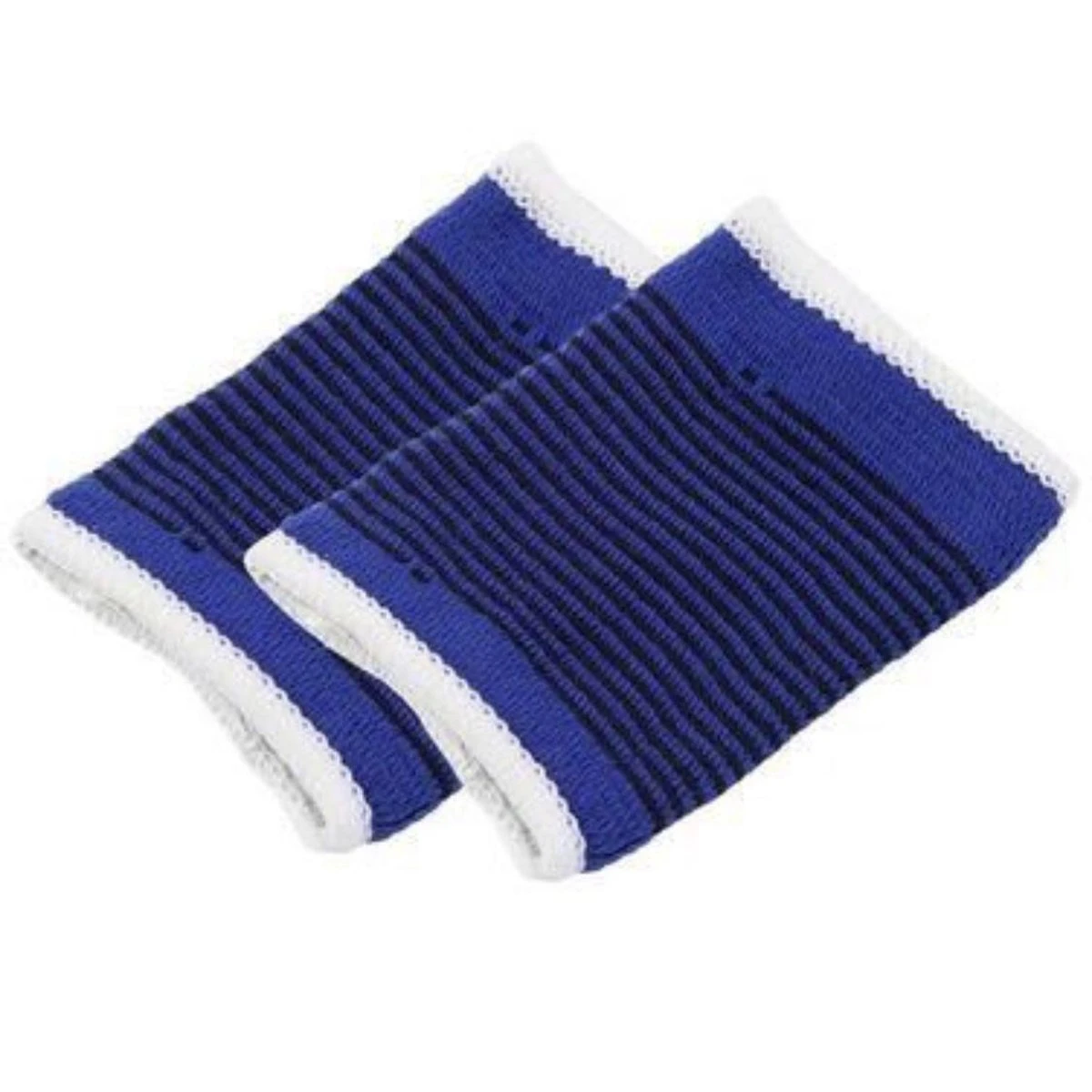 Polsbrace Polsbandage Band Van Versteeg® - Ortho Stretch Compressie - Lichte Pols Klachten Bescherming - 2 Stuks - Blauw 4 Polsbrace Polsbandage Band Van Versteeg® - Ortho Stretch Compressie - Lichte Pols Klachten Bescherming - 2 Stuks - Blauw - Afbeelding 2