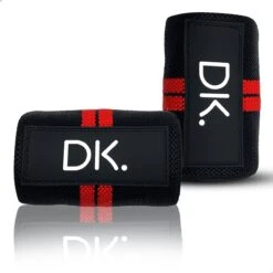 DK.® Wrist Wraps Voor Fitness & Crossfit - Polsbanden Voor Krachttraining - Polsbrace - Polsbandage - 2 Stuks - Rood/Zwart -Merkloos Winkel 1200x1200 7094