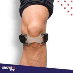 GroveFit Kniebrace - Knieband - Kniebandage - Patellabrace - Onesize