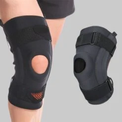 Premium Kniebrace - 'ErgoKnee 3' | Bracefox™ - Maat M - Medium | Knie Bandage Ondersteuning | Heren | Dames | Elastisch