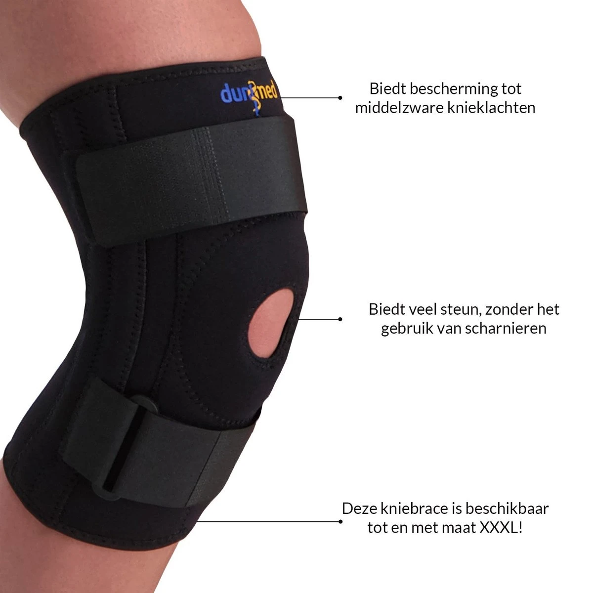 Dunimed Kniebrace Met Baleinen 6 Dunimed Kniebrace Met Baleinen - Afbeelding 4