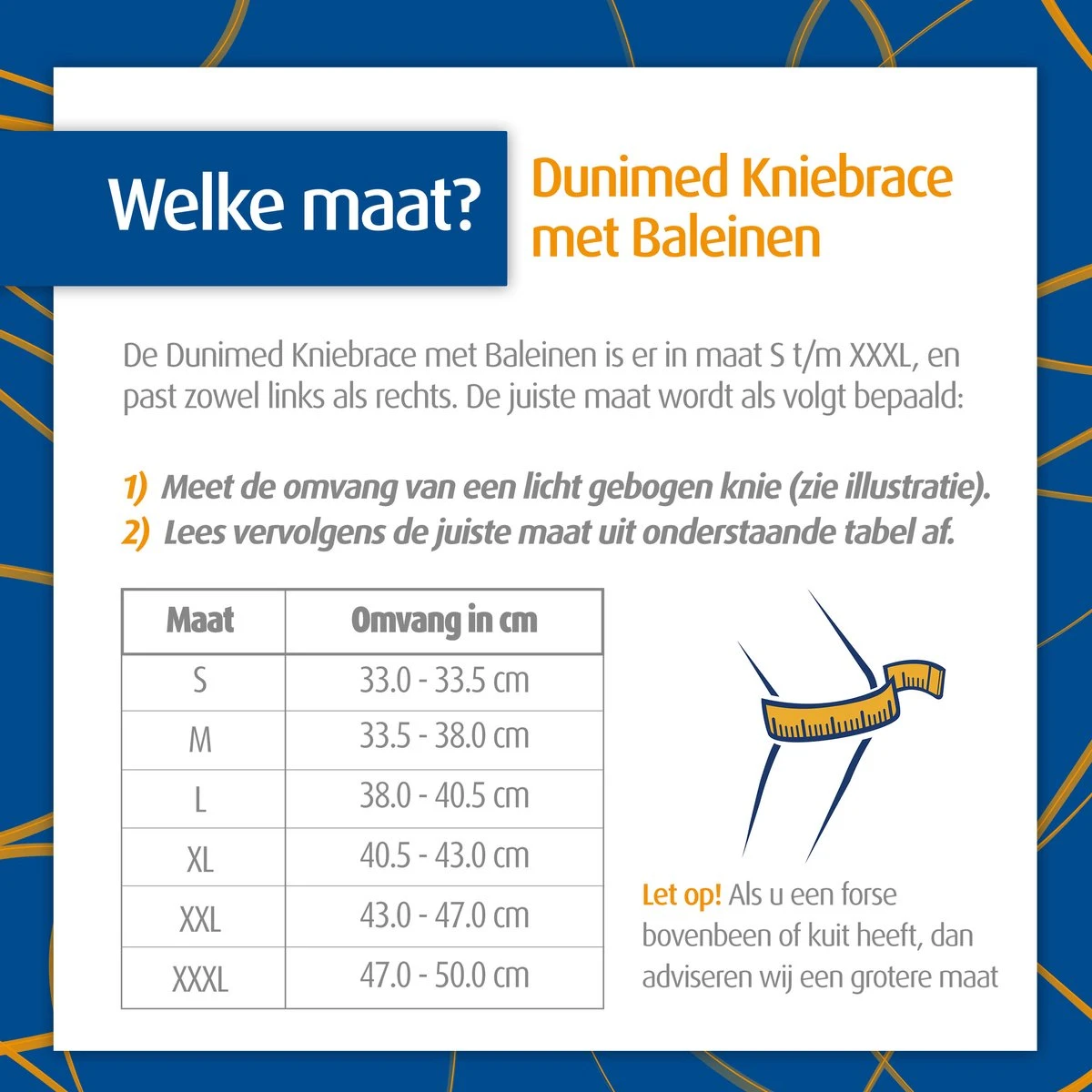 Dunimed Kniebrace Met Baleinen 7 Dunimed Kniebrace Met Baleinen - Afbeelding 5