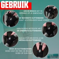 AVE Patella Kniebrace - Elastisch Verstelbaar Kniebandage - Versteviging Knie Brace -Merkloos Winkel 1200x1200 7253