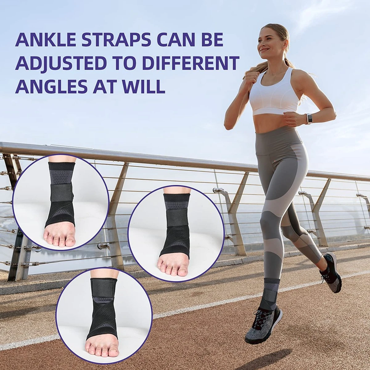U Fit One 1 Stuk Enkelbrace - Enkel Bandage - Ankle Brace - Ankle Straps - Voet Brace - Enkel Brace - Enkelsteun - Enkelondersteuning - Maat: L 8 U Fit One 1 Stuk Enkelbrace - Enkel Bandage - Ankle Brace - Ankle Straps - Voet Brace - Enkel Brace - Enkelsteun - Enkelondersteuning - Maat: L - Afbeelding 6