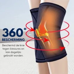 U Fit One 2 Stuks Knie Brace - Knee Sleeves - Kniebeschermers - Knieband - Knee Support & Bandage - Sportbrace - Maat L - Donker Blauw -Merkloos Winkel 1200x1200 7330