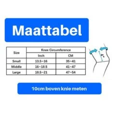 Compressie Knie Brace - Knie Bandage - Unisex - Maat: M - 1 Stuk - Zwart -Merkloos Winkel 1200x1200 7369