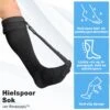 Revasupply™ - Hielspoor Sok - Maat S/M - Nachtspalk - Strassburg Sok - Achillespees - Fasciitis Plantaris - Ontsteking - Spalk - Zwart