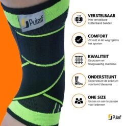 Pulaif Enkelbrace Voor Ondersteuning En Het Voorkomen Van Blessures – Comfortabel Bij Alle Sporten - One Size – Verstelbaar – Enkelbandage - Enkelband -Merkloos Winkel 1200x1200 7396
