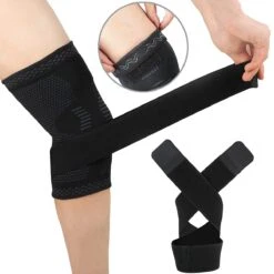 WG COMMERCE ® Compressie Knie Brace Met Straps - Knie Bandage - Knie Verband - Elastische Bandage - Band - Strap - Sleeve - Kousen - Warmers - Blessures - Sport Ondersteuning - Knee Support - Vrouwen - Mannen - Maat: Medium - 1 Stuk - Zwart 10 WG COMMERCE ® Compressie Knie Brace Met Straps - Knie Bandage - Knie Verband - Elastische Bandage - Band - Strap - Sleeve - Kousen - Warmers - Blessures - Sport Ondersteuning - Knee Support - Vrouwen - Mannen - Maat: Medium - 1 Stuk - Zwart -Merkloos Winkel 1200x1200 7429