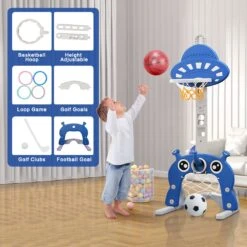 DBEEP Set Basketbalringen Voor Kinderen - 4-in-1 Kinder Basketbalset Voor Binnen & Buiten - Basketbalstandaarden - In Hoogte Verstelbaar - Doelring, Toss, Golf, Voetbal Doel Balspelen - Sport Speelgoed 13 DBEEP Set Basketbalringen Voor Kinderen - 4-in-1 Kinder Basketbalset Voor Binnen & Buiten - Basketbalstandaarden - In Hoogte Verstelbaar - Doelring, Toss, Golf, Voetbal Doel Balspelen - Sport Speelgoed -Merkloos Winkel 1200x1200 7439