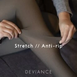 DEVIANCE - Fleece Legging Deluxe - Zwart - Thermo Legging - Winter Legging - Fleece Panty - Warme Kleren - Thermo Legging - Warme Panty - Thermo Panty - Dames Kleding - Shapewear -Merkloos Winkel 1200x1200 745