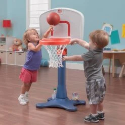 Step2 Basketbalpaal Set Pro Shooting Hoops Junior - Basketbal Sport & Spel Set Voor Kinderen Vanaf 2 Jaar - In Hoogte Verstelbaar 76 - 122 Cm - Incl. Bal -Merkloos Winkel 1200x1200 7470