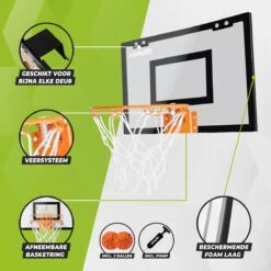 VirtuFit Pro Mini Basketbalbord - Mini Hoop - Met 2 Ballen En Pomp - Basketbalring - Zwart 14 VirtuFit Pro Mini Basketbalbord - Mini Hoop - Met 2 Ballen En Pomp - Basketbalring - Zwart -Merkloos Winkel 1200x1200 7479