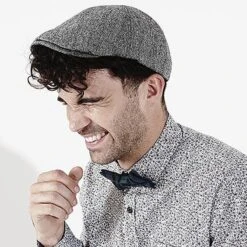 Merkloos Flat Cap Grijs - Verstelbaar - Grijs -Merkloos Winkel 1200x1200 76