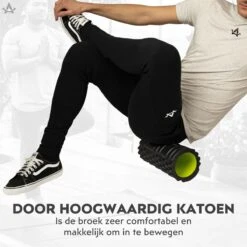 Trainingsbroek Heren - 100% Organisch Katoen - Zwart - Skinny Fit - Extra Lange Joggingsbroek Heren - Handgemaakt In Portugal - Zakken Met Rits - Sportbroek Zwart - APM - L 15 Trainingsbroek Heren - 100% Organisch Katoen - Zwart - Skinny Fit - Extra Lange Joggingsbroek Heren - Handgemaakt In Portugal - Zakken Met Rits - Sportbroek Zwart - APM - L -Merkloos Winkel 1200x1200 820