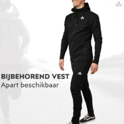 Trainingsbroek Heren - 100% Organisch Katoen - Zwart - Skinny Fit - Extra Lange Joggingsbroek Heren - Handgemaakt In Portugal - Zakken Met Rits - Sportbroek Zwart - APM - L 17 Trainingsbroek Heren - 100% Organisch Katoen - Zwart - Skinny Fit - Extra Lange Joggingsbroek Heren - Handgemaakt In Portugal - Zakken Met Rits - Sportbroek Zwart - APM - L -Merkloos Winkel 1200x1200 822