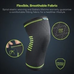 Sable Knie Braces | Kniebrace | Maat S | Knie Ondersteuning | Compressiehulzen | Sport | FDA Geregistreerd -Merkloos Winkel 1200x1200 896