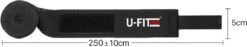 U Fit One® 2 Stuks Boks Bandage - Zwart 250 Cm - Kickboks Bandage - Boxing Wraps - Boxing Bandage - Kickboks Bandage - Boksen - Kickboxen - Muay Thai -Merkloos Winkel 1200x227