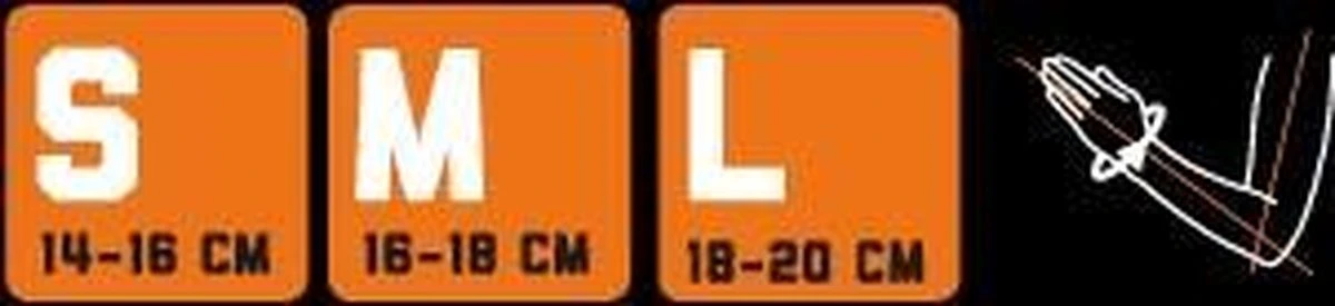 Push Sports Polsbrace - Donkergrijs - Links - Maat L 15 Push Sports Polsbrace - Donkergrijs - Links - Maat L - Afbeelding 13