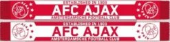 Ajax Sjaal Established In 1900 - Rood/wit