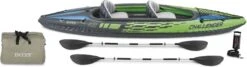Intex Challenger K2 Kayak - Opblaasboot - 2-Persoons - Groen/Zwart -Merkloos Winkel 1200x327 1