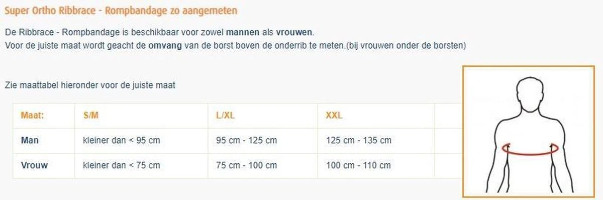 Dunimed Ribbrace / Rompbandage - Vrouw 6 Dunimed Ribbrace / Rompbandage - Vrouw - Afbeelding 4