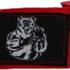 ORCQ Bear Boxing Handwraps- Boks Wraps - Boksbandages - Kickboks Bandage - Paar - 450cm Rood -Merkloos Winkel 1200x400 1