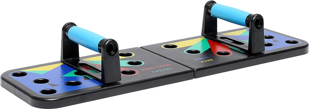 Merkloos Opvouwbaar Push Up Bord - Opdruk Steunen - Push Up Board - Fitness, Kracht Training, Home Workout 7 Merkloos Opvouwbaar Push Up Bord - Opdruk Steunen - Push Up Board - Fitness, Kracht Training, Home Workout - Afbeelding 5