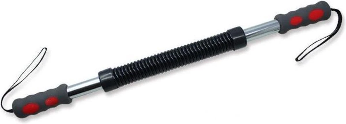 Physionics - Arm Buigveer 50kg - Zwart - Stalen Buigstang Voor Bovenarmen, Onderarmen, Biceps En Borst Krachttraining - Power Twister, Armtrainer, Spanveer, Weerstandsveer 14 Physionics - Arm Buigveer 50kg - Zwart - Stalen Buigstang Voor Bovenarmen, Onderarmen, Biceps En Borst Krachttraining - Power Twister, Armtrainer, Spanveer, Weerstandsveer - Afbeelding 12