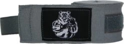 ORCQ Bear Boxing Handwraps- Boks Wraps - Boksbandages - Kickboks Bandage - Paar - 450cm Grijs -Merkloos Winkel 1200x433 2