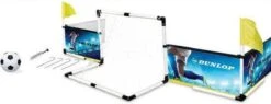 Dunlop Voetbal Set - Boarding, Voetbaldoel, Hoekvlaggen, Voetbal En Pomp - 230x73x36cm