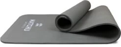 Matchu Sports - Fitnessmat - Yogamat - Sportmat - Fitness Mat - Met Draagkoord - 180 Cm X 60 Cm X 0,9 Cm - Grijs - NBR -Merkloos Winkel 1200x470 8