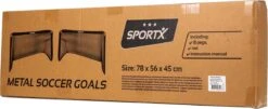 SportX Metalen Voetbaldoel Set 2 Goals 78x56x45cm -Merkloos Winkel 1200x491 2