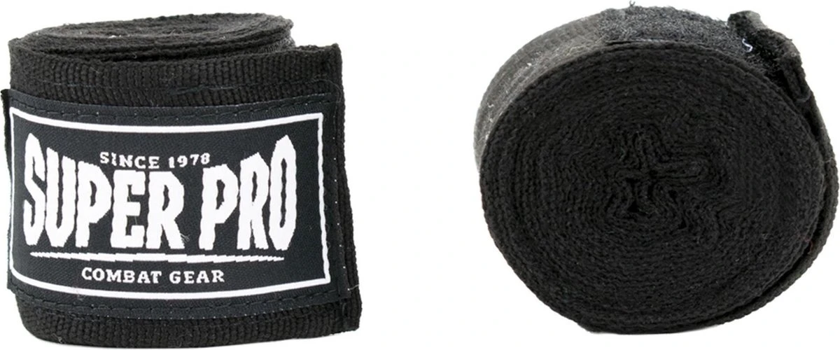 Super Pro Combat Gear Bandages Zwart 450cm 3 Super Pro Combat Gear Bandages Zwart 450cm
