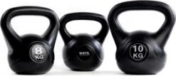 WAYS. Kettlebell - 8 KG - PVC - Zwart -Merkloos Winkel 1200x518 5