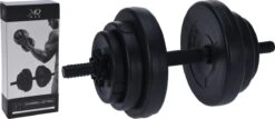 XQ Maxx Verstelbare Dumbell - Gewicht Tot Maximaal 10 Kg - Zwart -Merkloos Winkel 1200x520