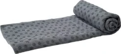 Tunturi Silicone Yoga Handdoek Met Anti Slip - Incl. Draagtas - Grijs -Merkloos Winkel 1200x533