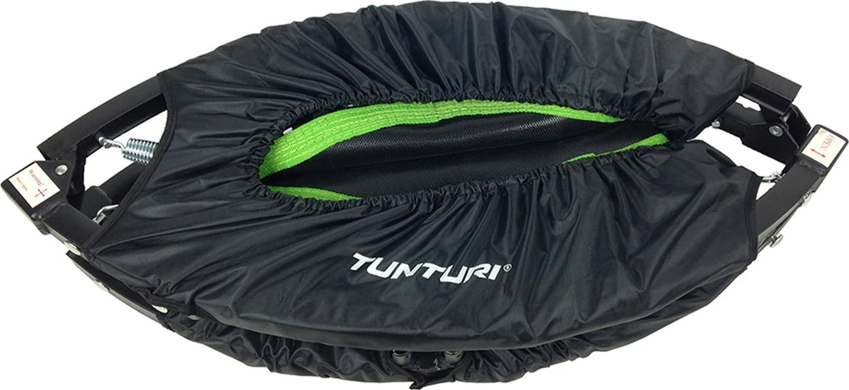 Tunturi Fitness Trampoline - Mini Trampoline - Opvouwbaar - 104cm Springoppervlak - Inclusief Beschermrand & Handgrip - Incl. Gratis Fitnessapp 5 Tunturi Fitness Trampoline - Mini Trampoline - Opvouwbaar - 104cm Springoppervlak - Inclusief Beschermrand & Handgrip - Incl. Gratis Fitnessapp - Afbeelding 3