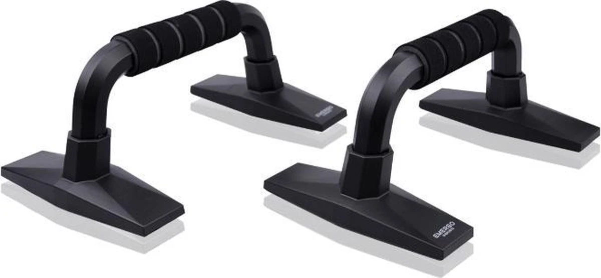 EMERGO Sports Push Up Grips / Bars - Opdruksteunen - Foam Handvatten - Antislip - Zwart 11 EMERGO Sports Push Up Grips / Bars - Opdruksteunen - Foam Handvatten - Antislip - Zwart - Afbeelding 9
