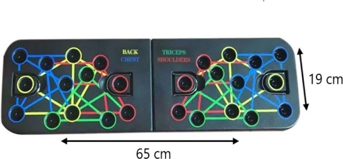 Push Up Bord Board Met Trainingsschema - Opvouwbaar - Kracht Training Thuis - Op Drukbord - Sporten - Spiergroep - Pushup Bars - Opdrukken - Thuis Sporten - Fitness Sport - Krachttraining - Hometrainer - Opdruksteun - Board - Gym - Borst - Rug 7 Push Up Bord Board Met Trainingsschema - Opvouwbaar - Kracht Training Thuis - Op Drukbord - Sporten - Spiergroep - Pushup Bars - Opdrukken - Thuis Sporten - Fitness Sport - Krachttraining - Hometrainer - Opdruksteun - Board - Gym - Borst - Rug - Afbeelding 5