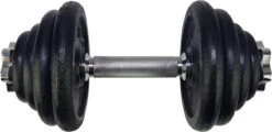 Tunturi Gewichten Gietijzer Totaal 15kg - Halterset Met Schroefsluiting - Dumbbell Set - 1 Halterstang - 30mm - Incl. Gratis Fitness App 17 Tunturi Gewichten Gietijzer Totaal 15kg - Halterset Met Schroefsluiting - Dumbbell Set - 1 Halterstang - 30mm - Incl. Gratis Fitness App -Merkloos Winkel 1200x584 9