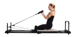Bodi-tek Pilates Reformer - Pilatesbank - Paars -Merkloos Winkel 1200x592 3
