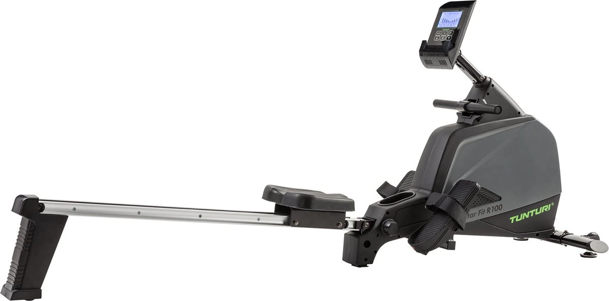 Tunturi Star Fit R100 Roeitrainer - Roeimachine Met 24 Weerstandsniveaus - Roeiapparaat Voor Thuis - Opklapbaar - Kleur: Zwart 3 Tunturi Star Fit R100 Roeitrainer - Roeimachine Met 24 Weerstandsniveaus - Roeiapparaat Voor Thuis - Opklapbaar - Kleur: Zwart