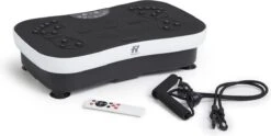 Rebblo Fitness Trilplaat - Vibratieplaat - 99 Snelheidsniveaus - Voetmassage Functie - Incl. Weerstandsbanden En Afstandsbediening.- Max. 120 Kg - 58 X 42 X 16 Cm -Merkloos Winkel 1200x600 6